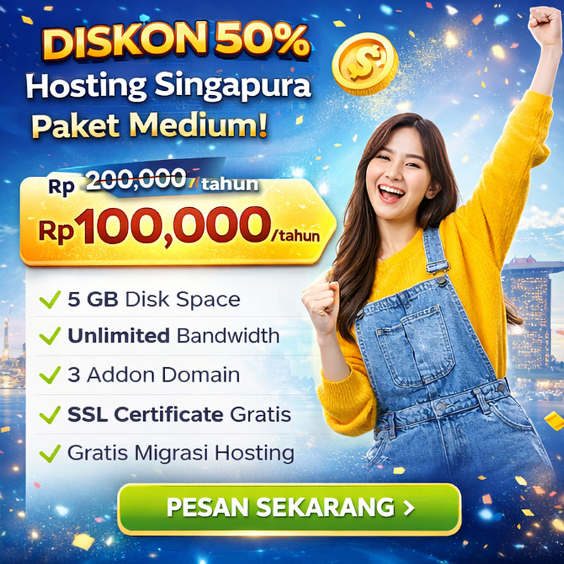 Diskon Hosting Singapura