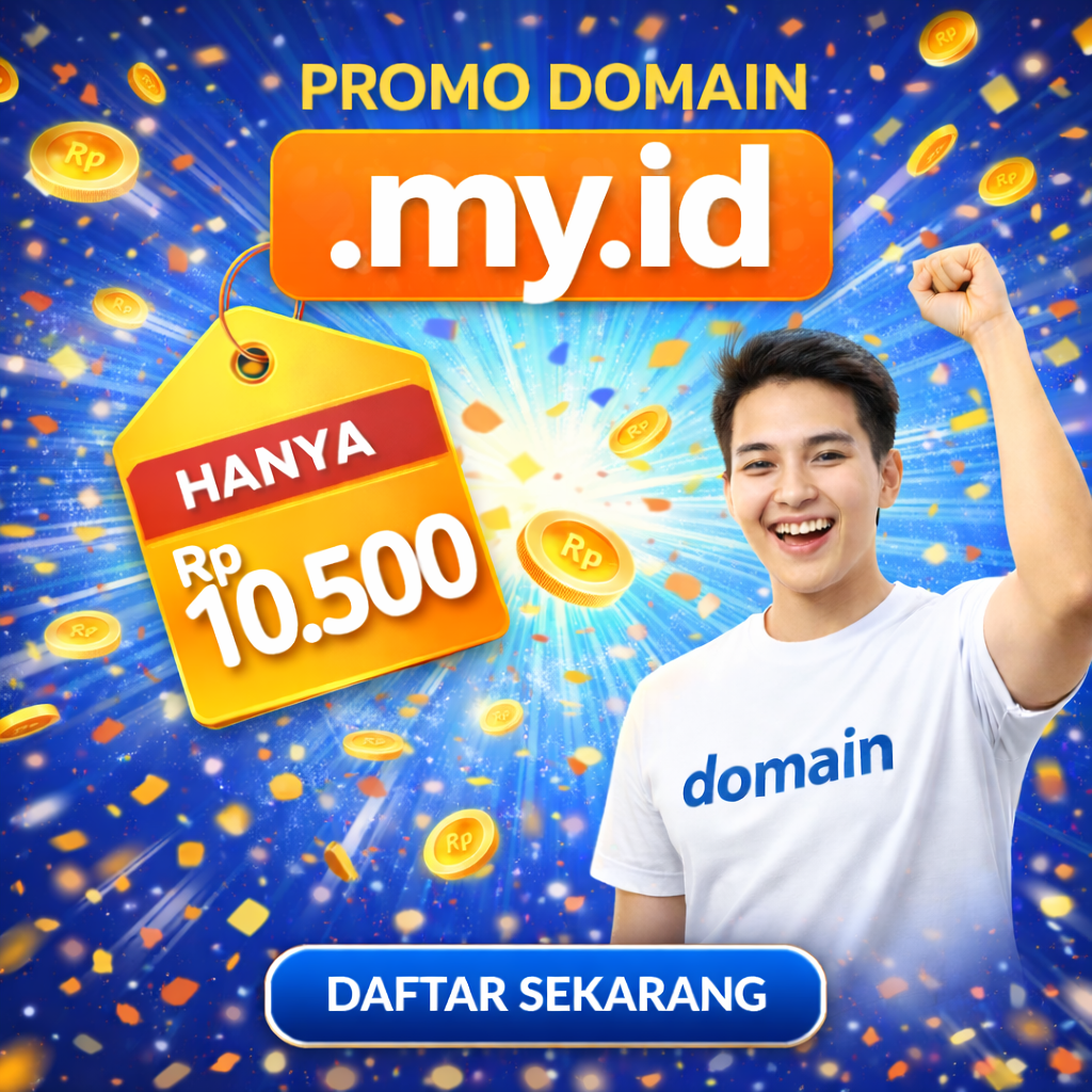 Promo Domain .MY.ID